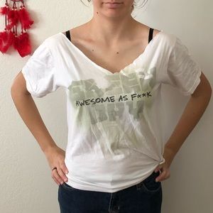 Green Day Graphic Tee From Concert